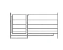 Schafpanel 2,75 Meter mit Tor