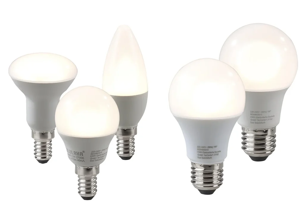 LED Lampe R50, 5W, E14, 470lm, warmweiß - 10 Stück