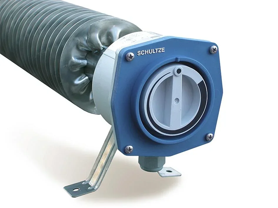 Rippenrohrheizofen Niedertemperatur Automatik, 1000 W 230 V, IP66/67
