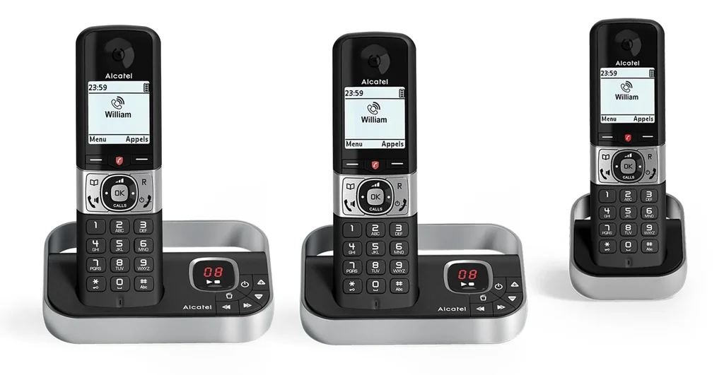 Schnurlos-Telefon Duo mit Premium Call Block Funktion und AB