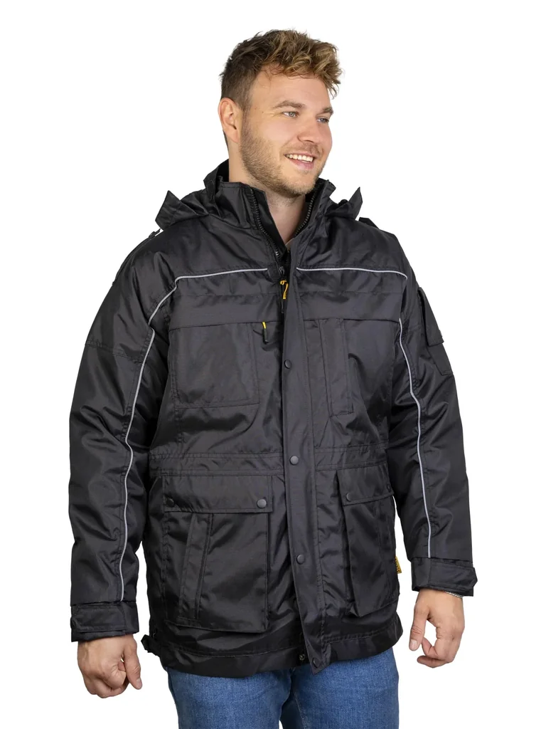 Funktionsjacke, Farbe schwarz, Gr.XL