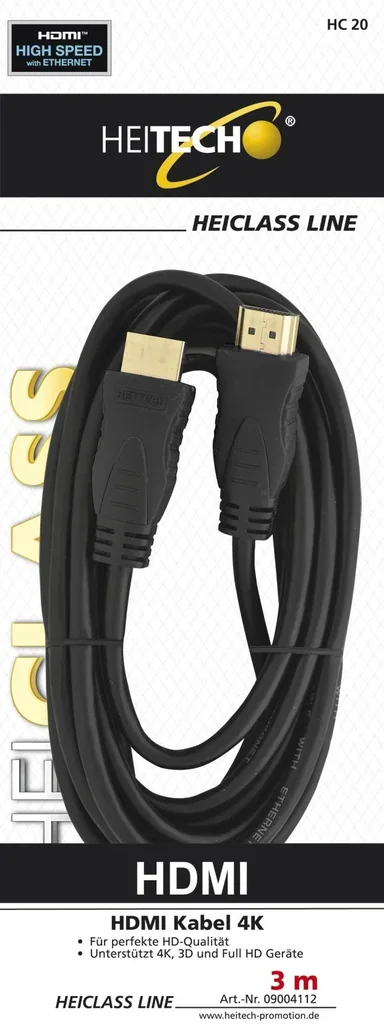 2DMI Kabel 4K, 3m