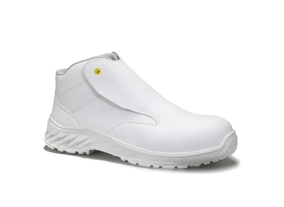Sicherheitsstiefel jo_CLEAN Slipper white Mid ESD S3 Gr. 46
