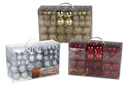 Weihnachtskugeln, gold, 100 Stück
