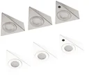 LED Unterbauleuchten in weiß mit Bewegungssensor - 3 Stück