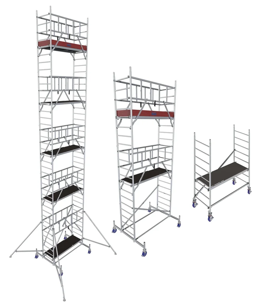 MONTO ProTec Alu-Fahrgerüst, Arbeitshöhe ca. 5,30 m