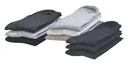 Komfort Socken, 3er Set, je 1 x grau/ anthrazit/ marine, Gr. 39-42