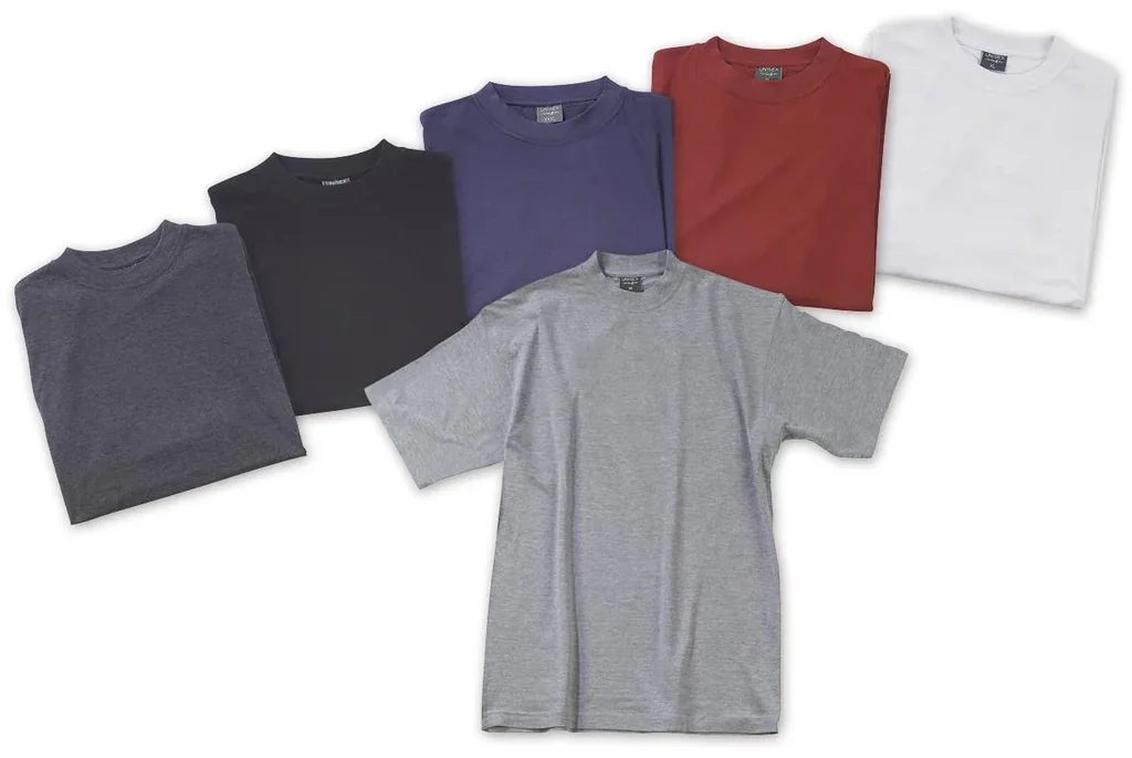 Big Size T-Shirt, weiß Gr.S