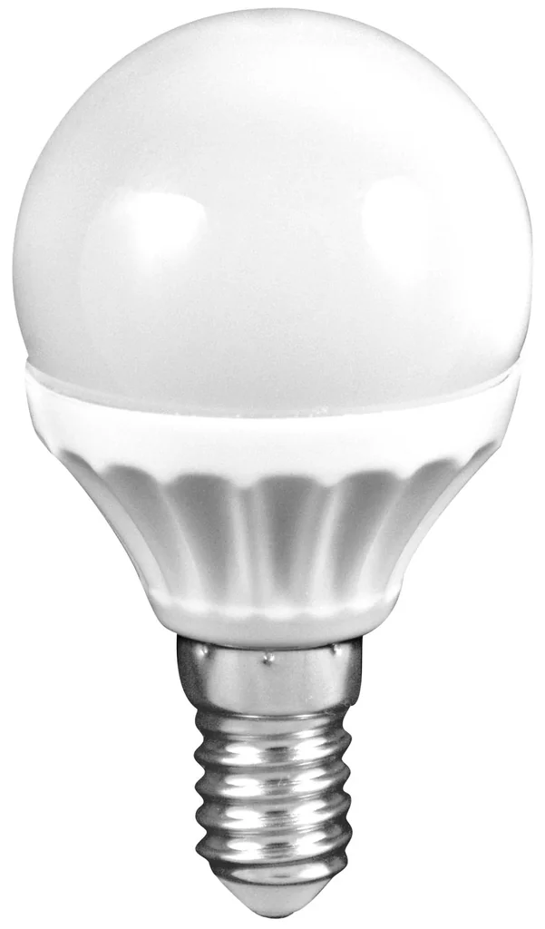 LED MiniGlobe Lampe, 4,5 Watt, E14, warmweiß - 3 Stück + 1 Stück GRATIS dazu