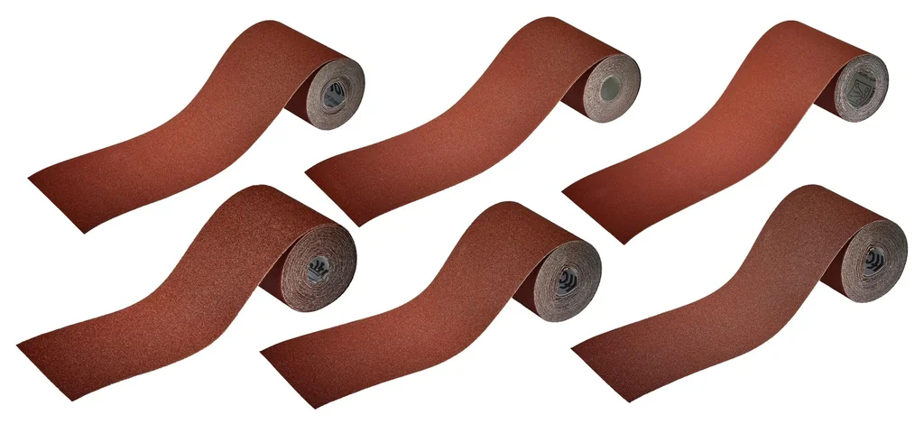 Schleifpapierrolle für Holz/Metall 5 m, Körnung 100