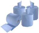 Blaue Putzrollen, 4 Stück