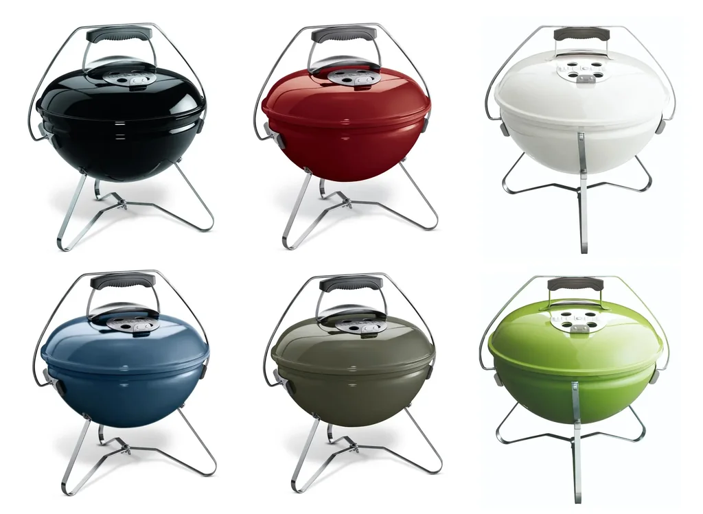 Holzkohlegrill Smokey Joe Premium, 37 cm, Spring Green