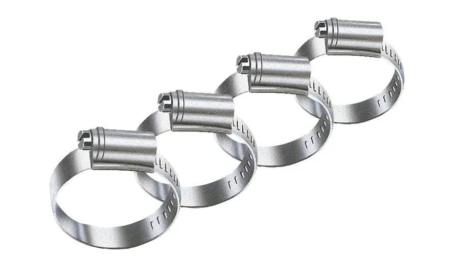 Schlauchschelle mit Bandbreite 9 mm (W1), Spannbereich 20-32 mm - 4 Stück