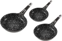 Aluguss-Bratpfanne MOONSCAPE Ø 24 und 28 cm mit Klick-Griff