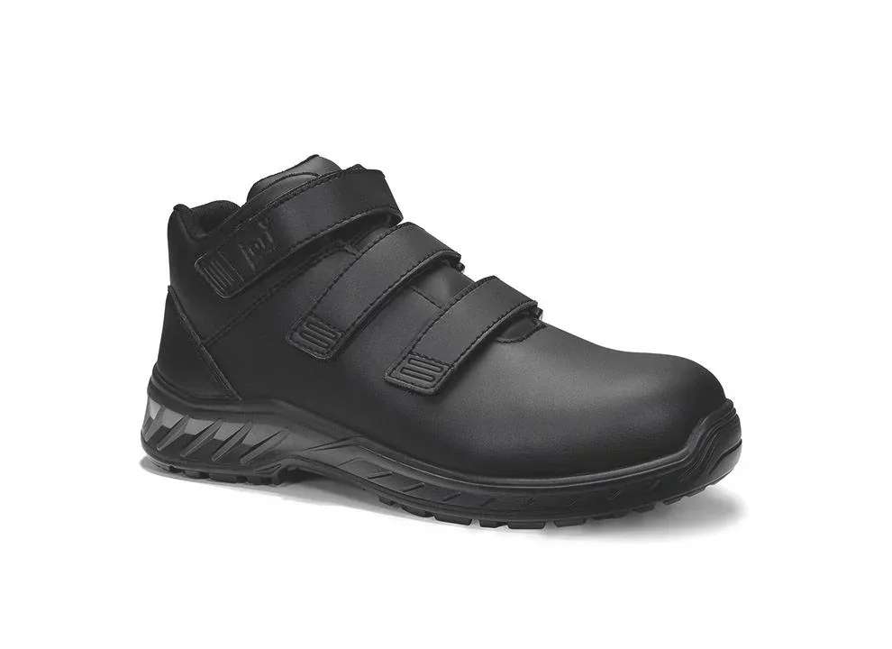 Sicherheitsschnürstiefel jo_CLEAN Strap black Mid ESD S3 Gr. 45