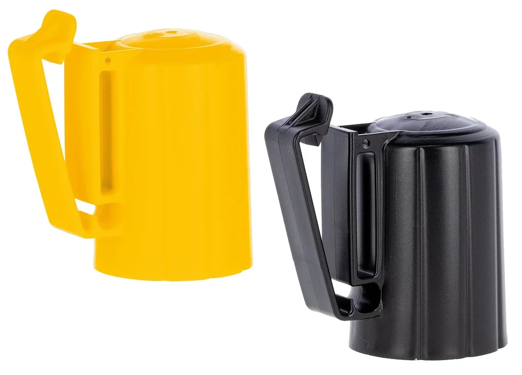 Kopf-Isolator für T-Post, schwarz