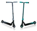 STUNTSCOOTER GS 540, Freestyle Kickroller, 100 mm, ABEC 7, verstärkter Lenker, 360°- Lenkung, schwarz-rot