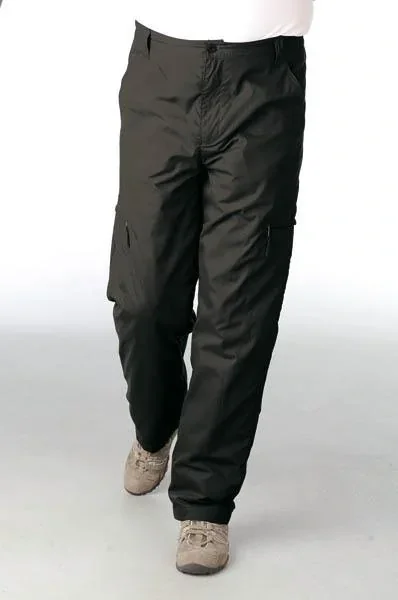 Outdoorhose mit Baumwollfutter, Farbe schwarz, Gr.28