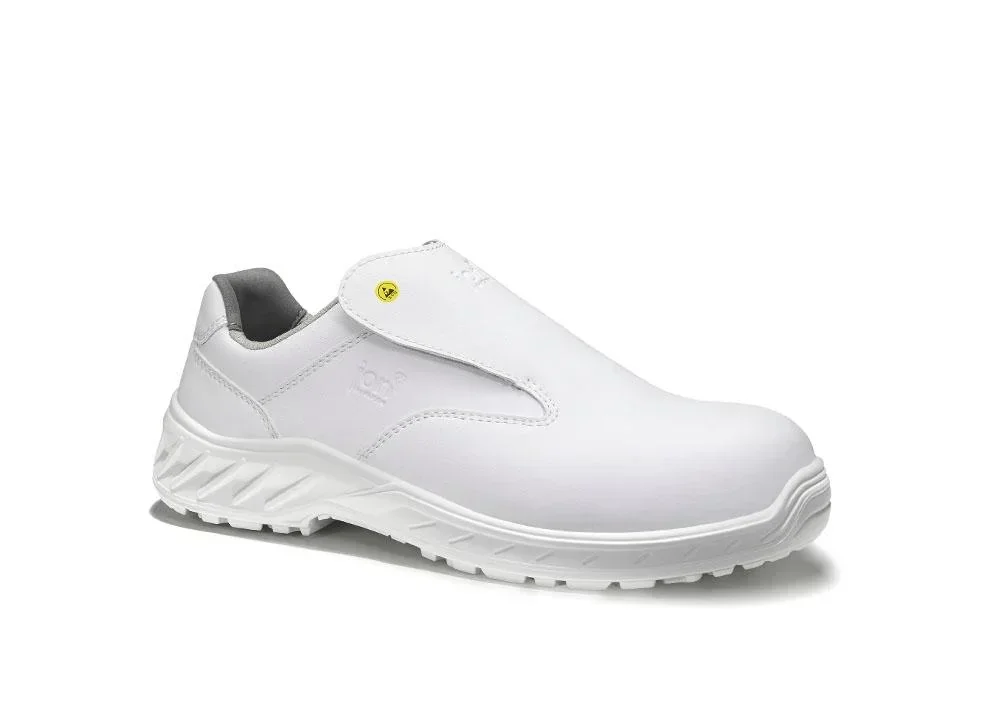 Sicherheitshalbschuh jo_CLEAN Slipper white Low ESD S3 Gr. 47