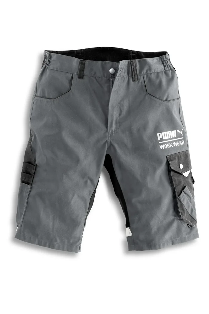 Arbeitsshort CHAMP, Farbe stahlgrau/carbon, Größe 48