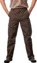 Outdoorhose mit wasserabweisender Beschichtung, oliv, Gr.48