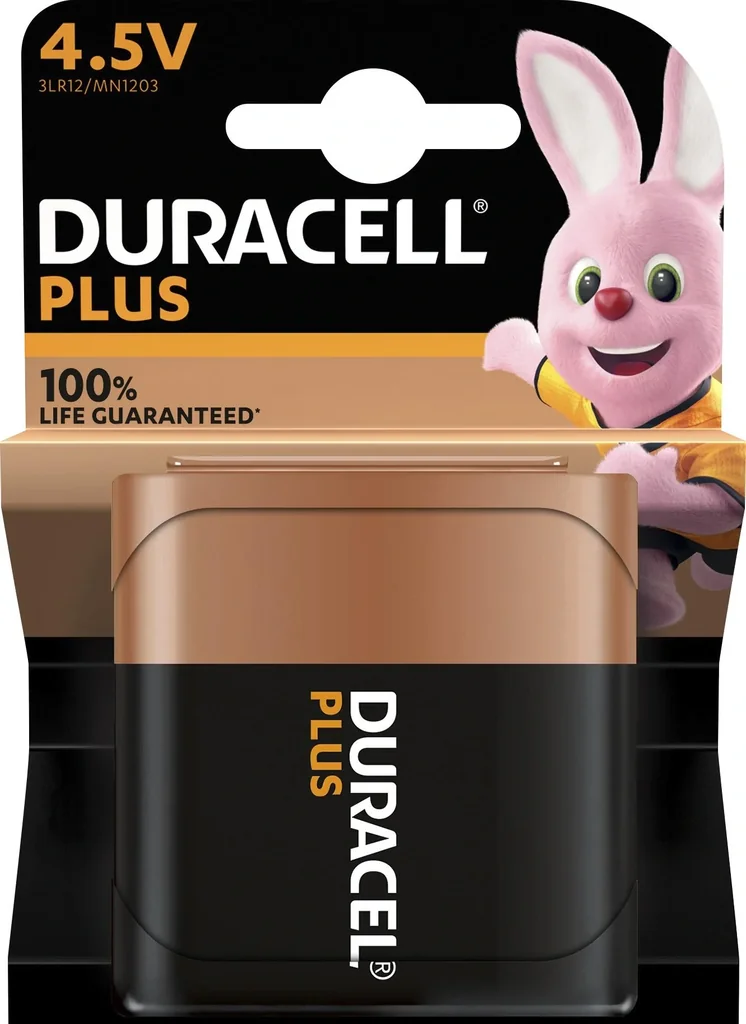 Plus Alkaline Batterie 3LR12, 4,5V-1 Stück