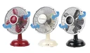 Tischventilator Retro Fan rot