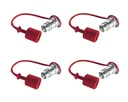 Staubschutz für Stecker, 4 St.