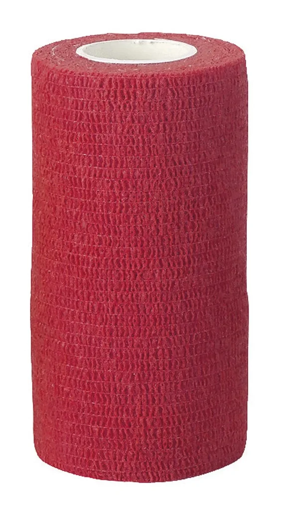 "VetLastic" Bandage, rot, 7,5 cm, selbsthaftend