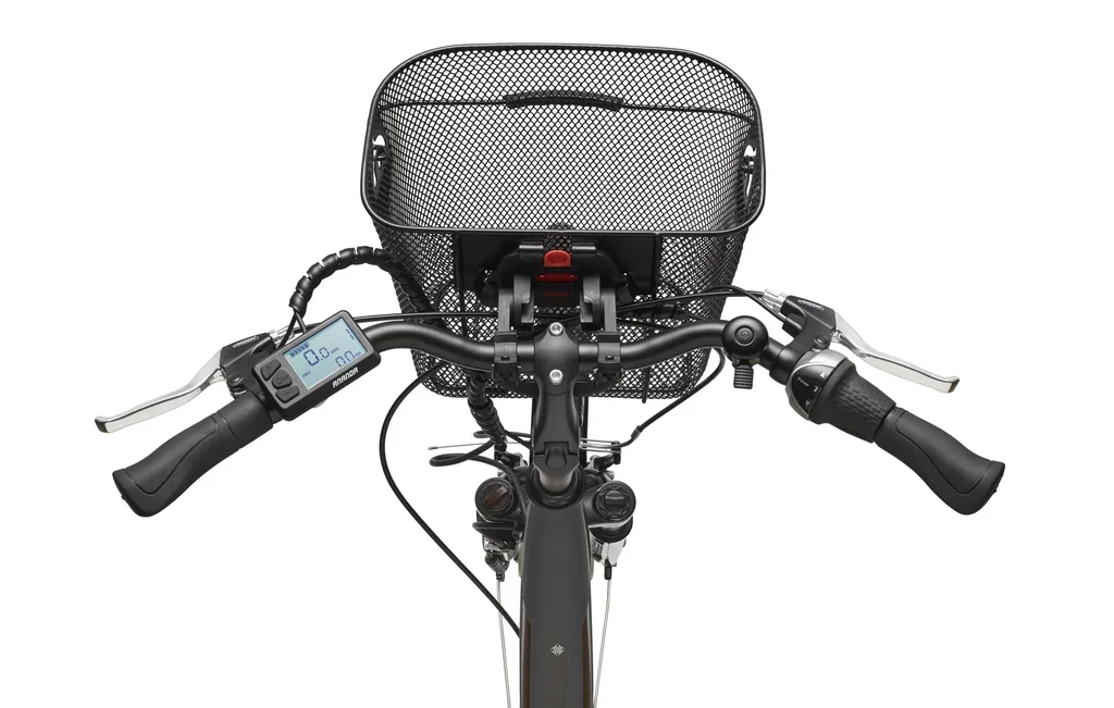 Damen Alu-City E-Bike 28 Zoll, Rahmenhöhe 49 cm, 7-Gang Nabenschaltung, anthrazit RC840 Multitalent