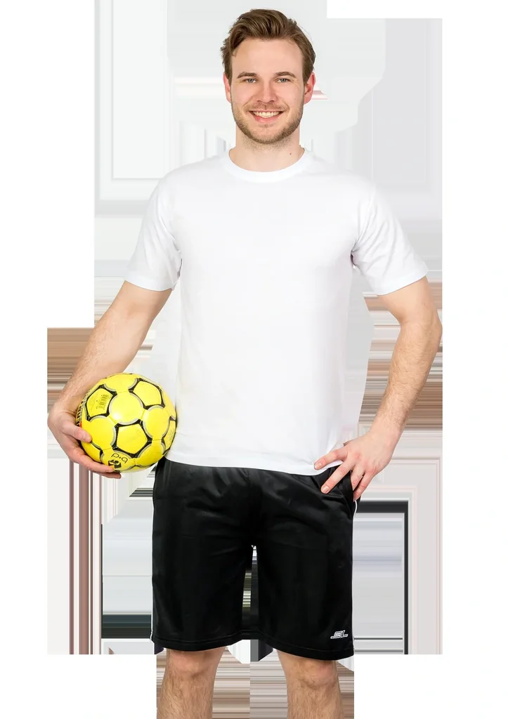 Freizeitshort mit 2 Seitentaschen, Farbe schwarz, Gr.XL