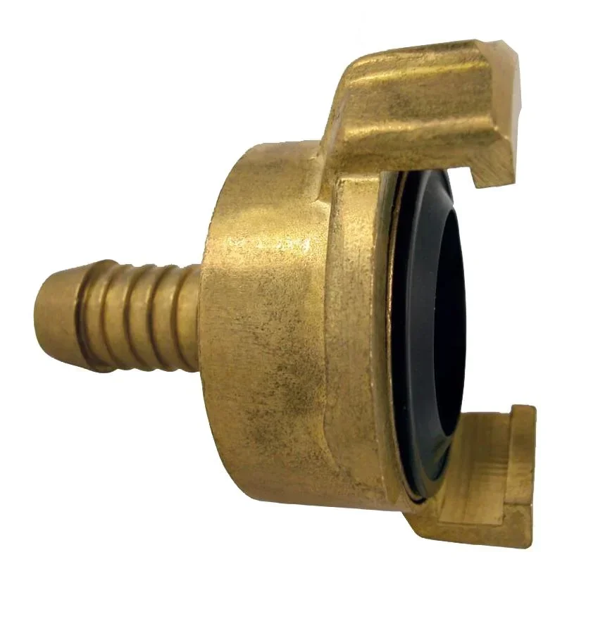 Schnellkupplung aus Messing, Tülle 360° drehbar, 1/2", Nockenweite 40 mm