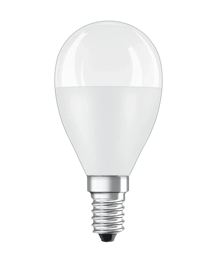 LED STAR Tropfenlampe mit 7,5 Watt, E14, warmweiß, matt