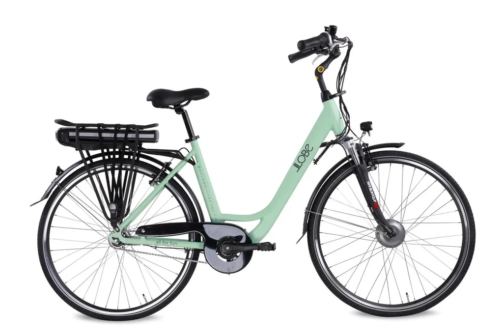Unisex City E-Bike 28 Zoll, Rahmengröße 50 cm, 7-Gang Nabenschaltung, Metropolitan Joy 2.0 Pastellgrün, 8 Ah