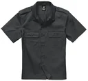 US Hemd, Halbarm, Farbe schwarz, Gr.4XL
