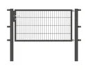 Einzeltor Flexo mit Zubehör, anthrazit/ Breite 150 cm, Höhe 140 cm