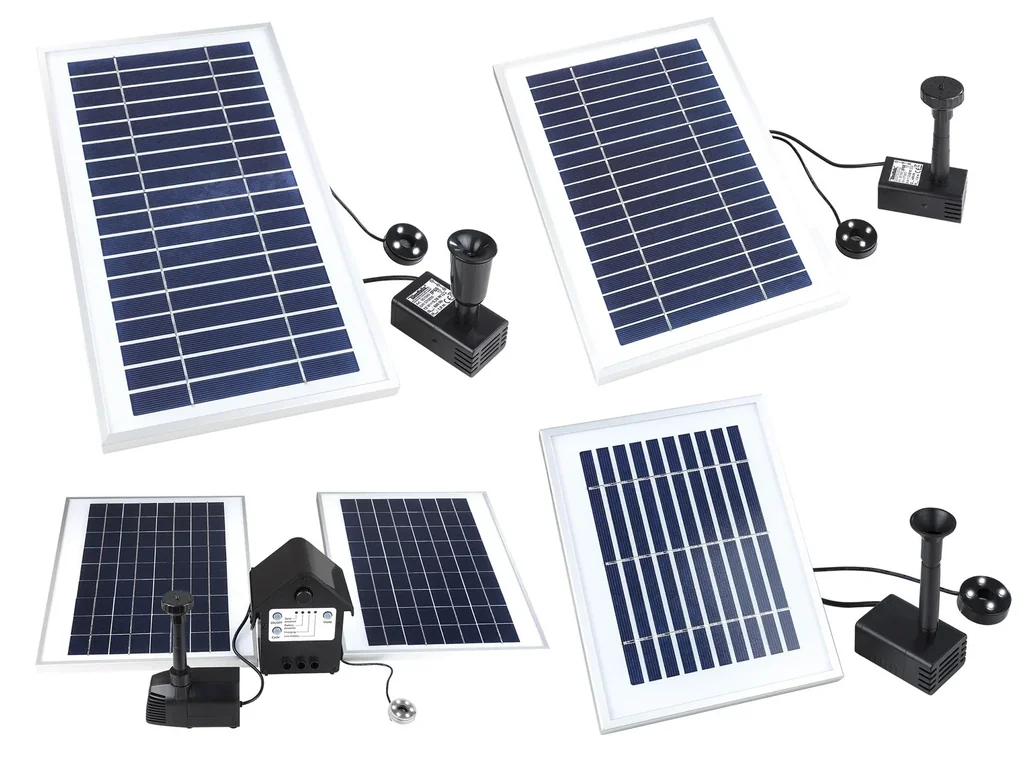 200 l/h Solarpumpe mit Akku ohne Licht