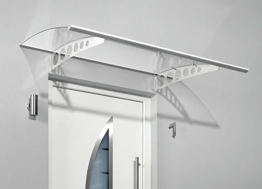 Pultvordach Typ PT/ET, 1600 x 900 x 225 mm, Edelstahl - 15 kg
