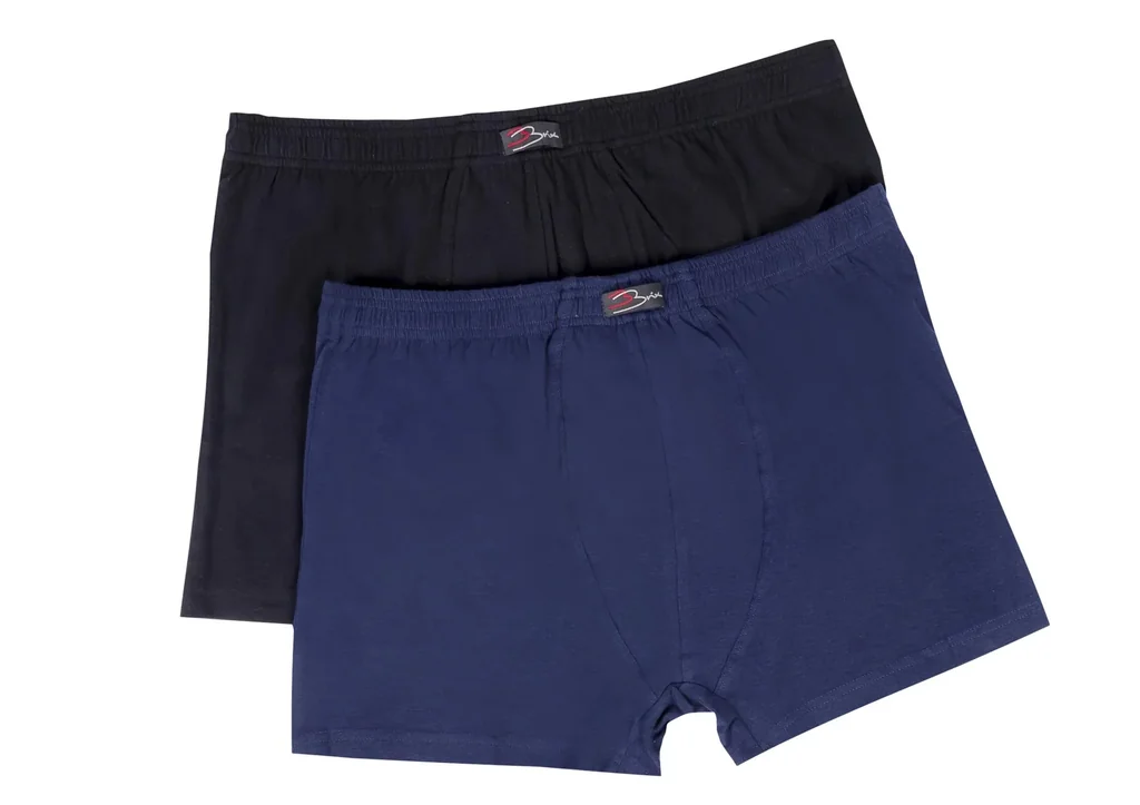 Retroshorts im 2er Set, marine/schwarz, Gr.5