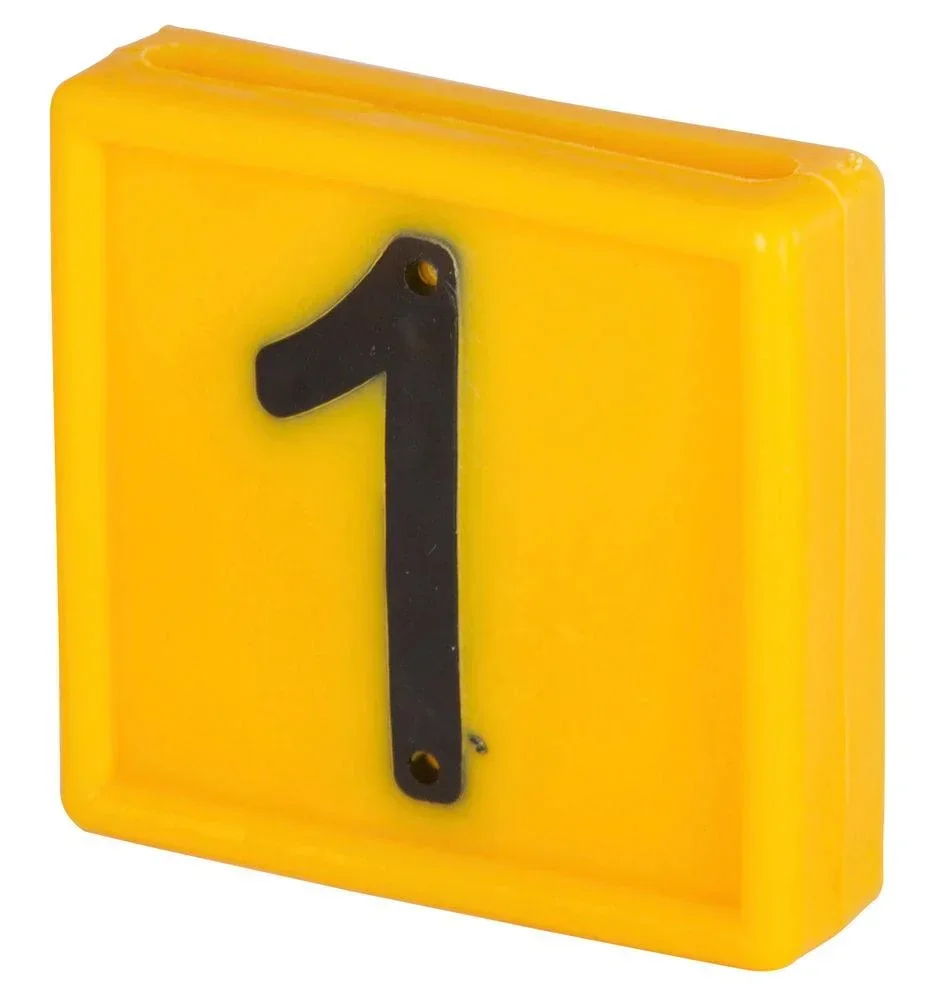 Nummernblock 8 für Markierungsbänder