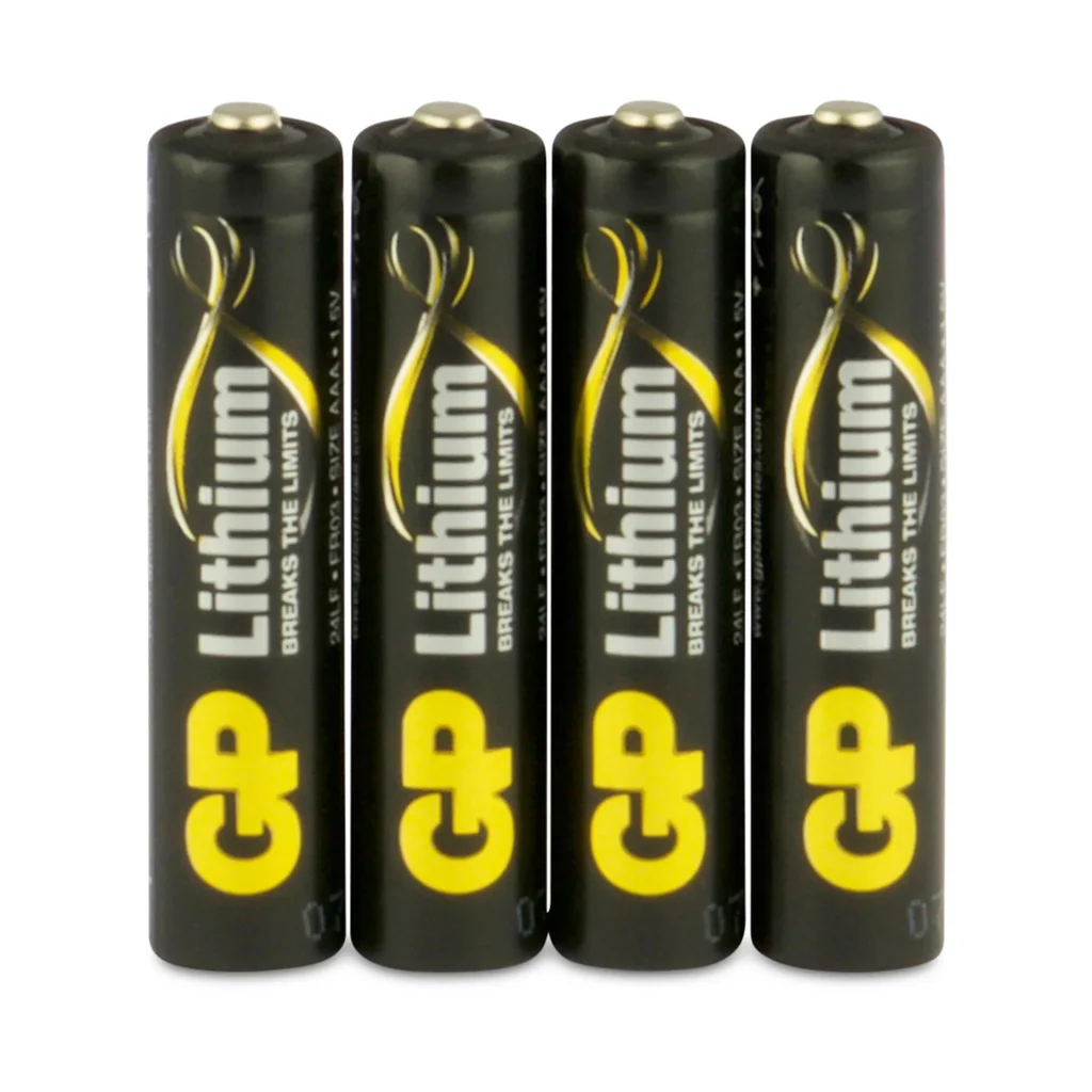 Lithium Primary Micro (AAA) Batterien - 4 Stück