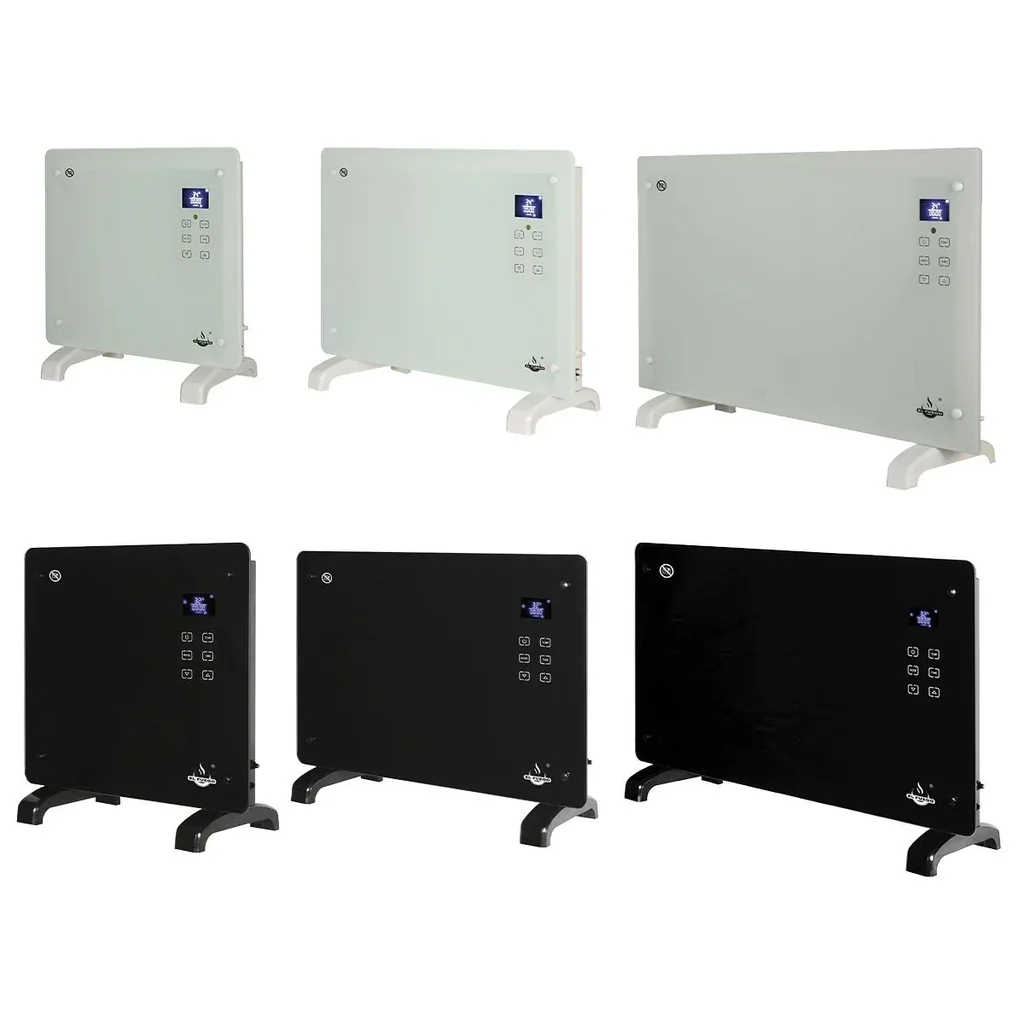 Glaskonvektor, weiß, 1000 W
