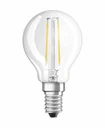 LED CLASSIC P25 Filament Lampe in Tropfenform mit 2,5 Watt, E14, warmweiß, klar