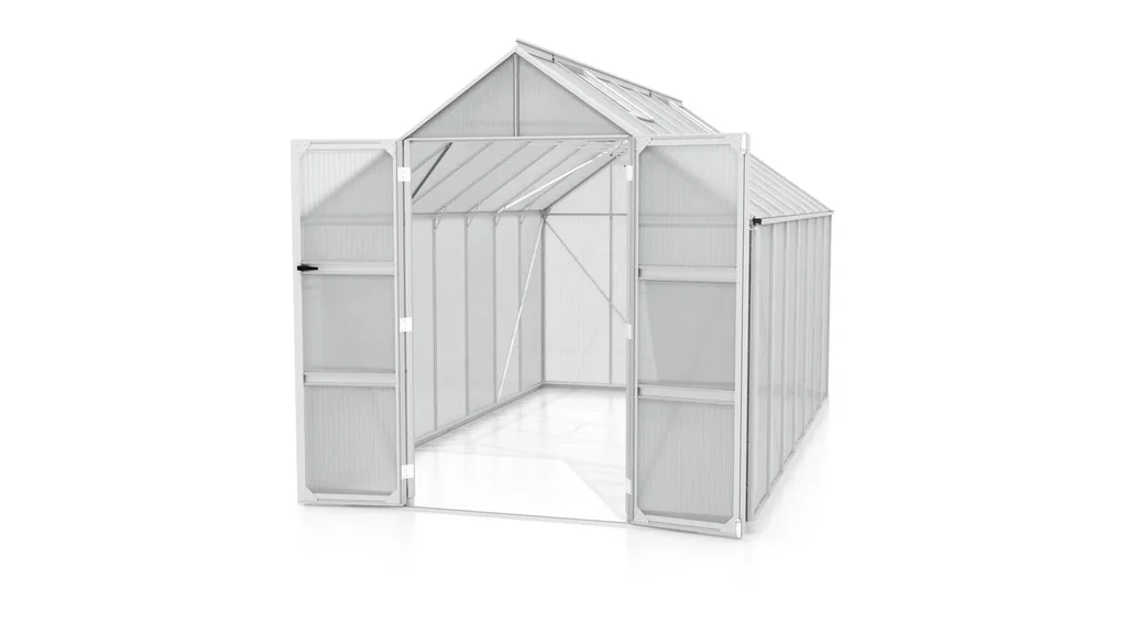 Gewächshaus Domus 11500 HKP 6 mm, Farbe alu