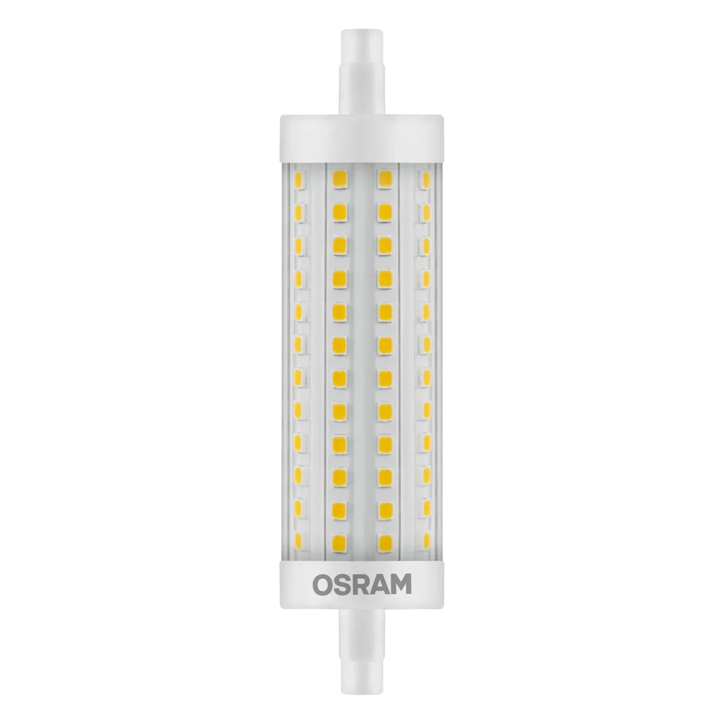 LED STAR LINE R7S Stablampe mit 12,5 Watt, warmweiß, 1521 Lumen, 118mm