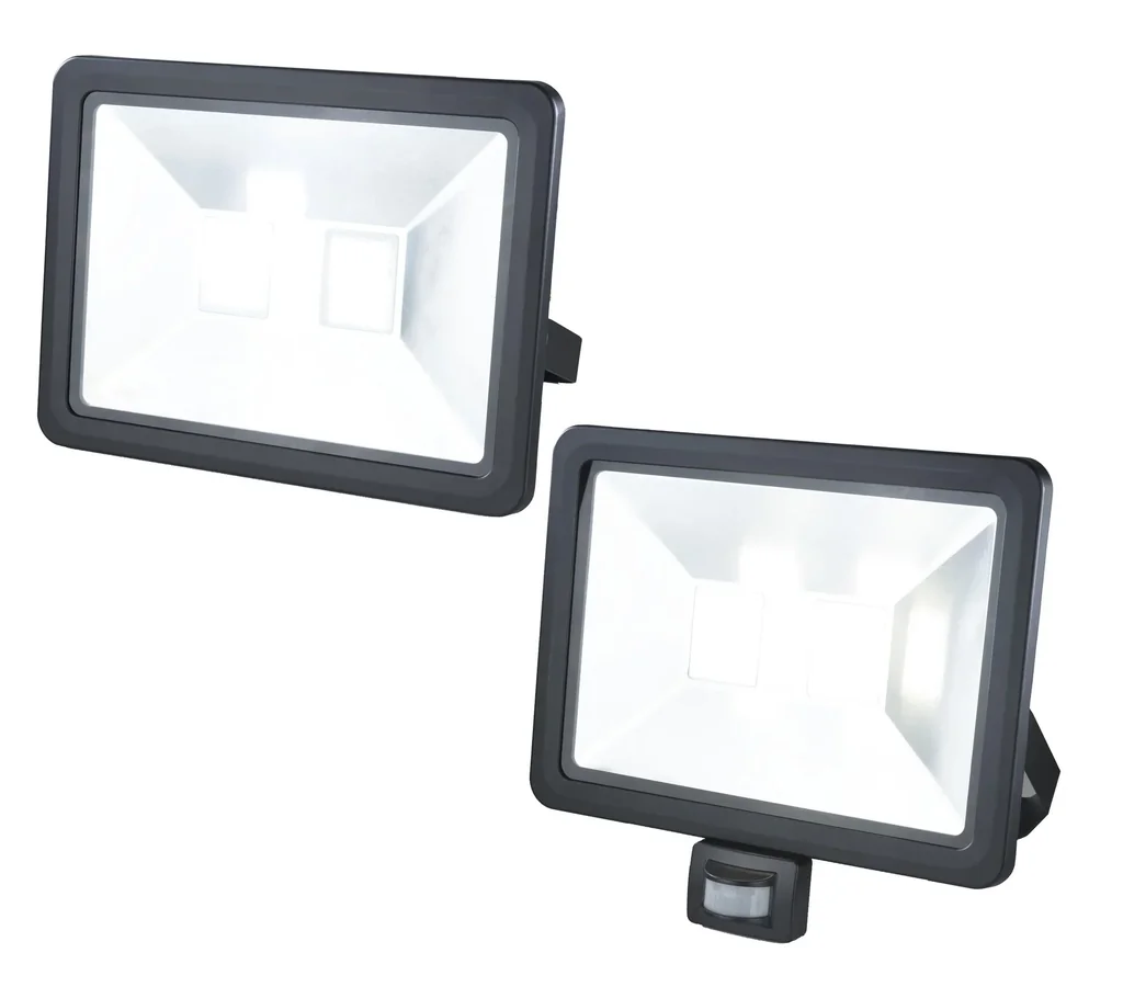 LED Fluter mit Bewegungsmelder, 30 Watt, 2400 Lumen, IP44