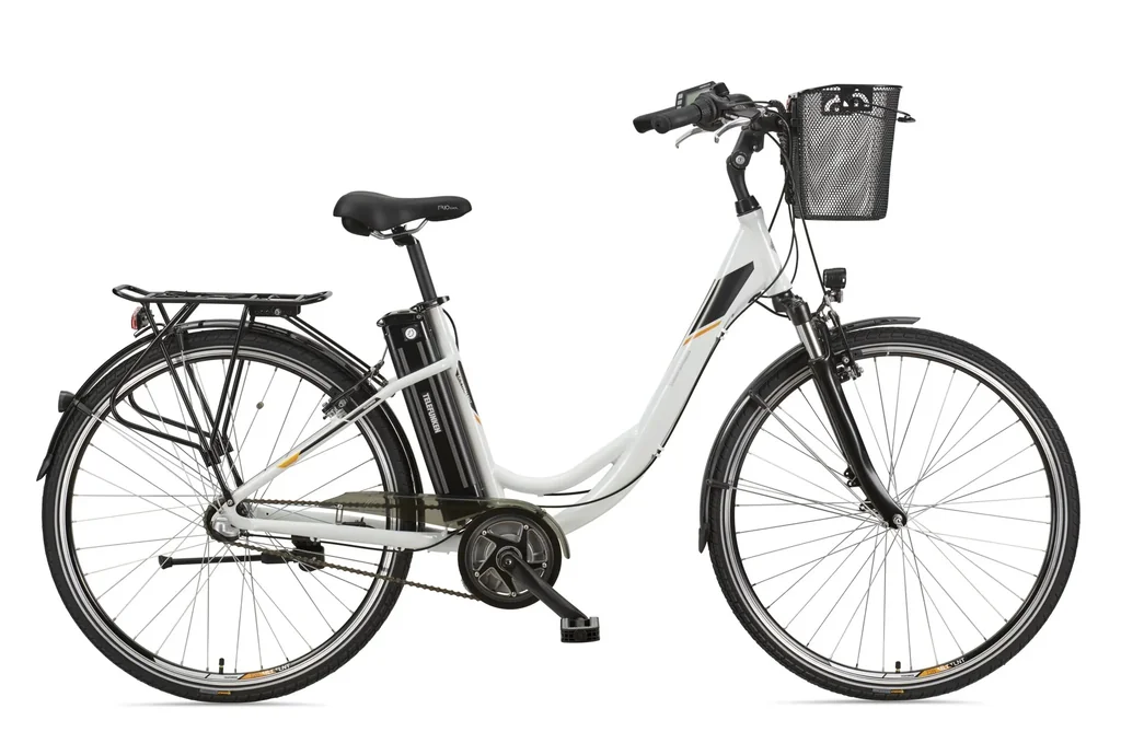 Damen Alu City 28 Zoll, Rahmenhöhe 49 cm, 3-Gang Nabenschaltung, reinweiß, RC865 Multitalent