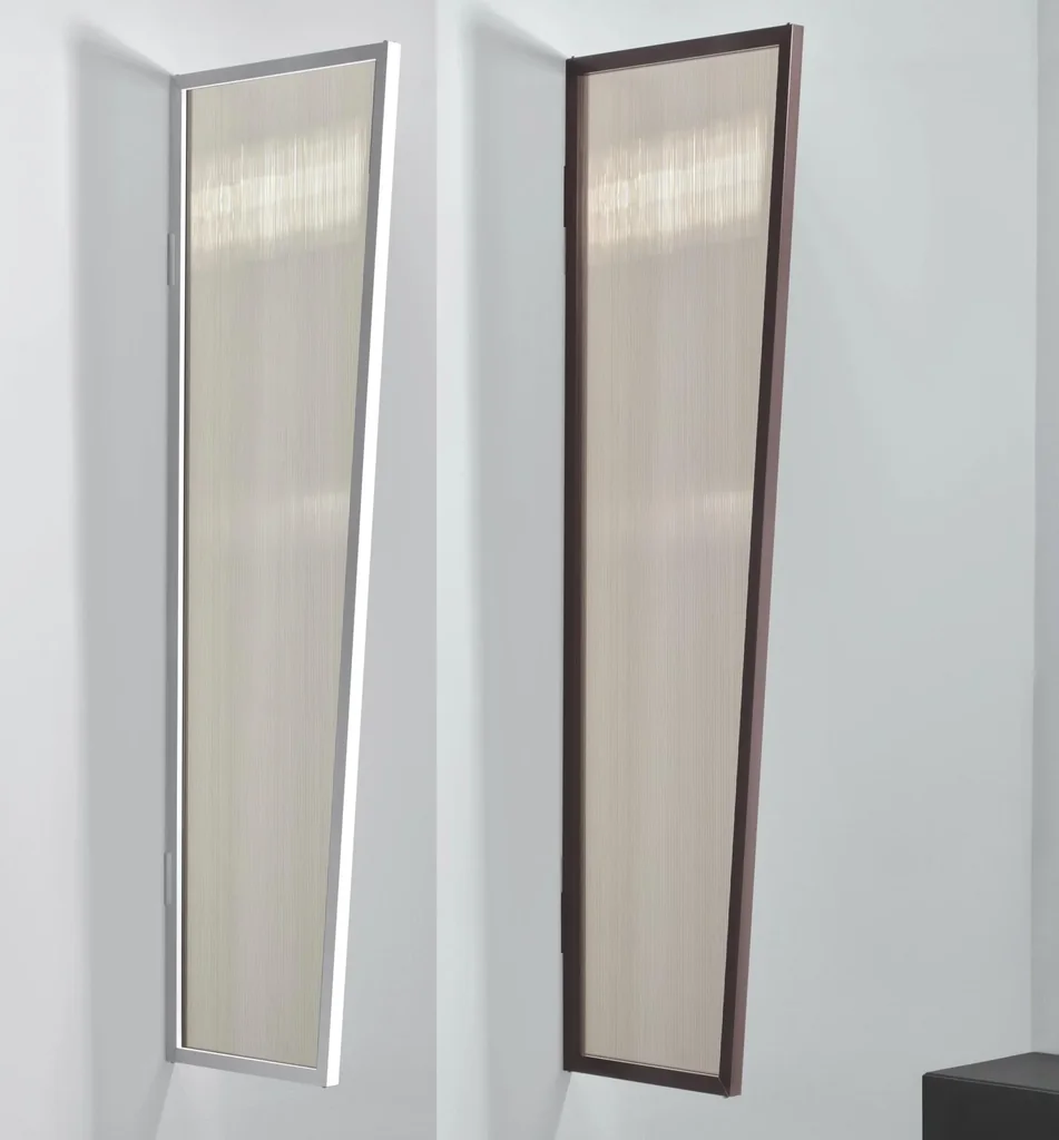 Seitenblende für B1 PC Bronce, 2000 x 600 x 450 mm, Farbe braun
