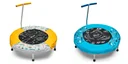 Trampolin Junior Bouncer Dschungel-Sound, In- und Outdoor-Trampolin, Kinder, Haltegriff, Durchmesser 81 cm, rund
