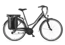 Damen Alu Trekking E-Bike 28 Zoll, Rahmenhöhe 48 cm, 21-Gang Kettenschaltung, anthrazit, XT480 Expedition,